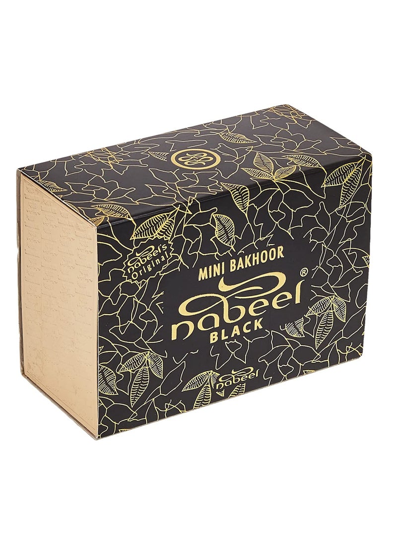 Nabeel Mini Bakhoor Nabeel Black Incense Solid Perfume For Unisex, 36 x 3 gm  - Image 3