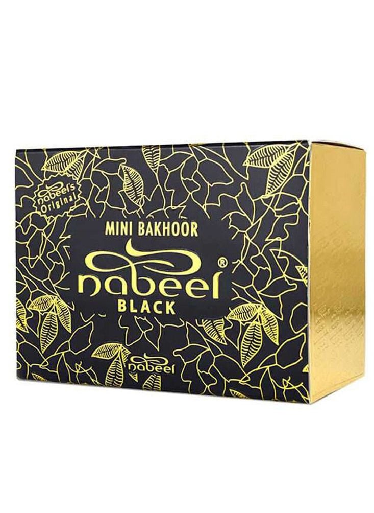 Nabeel Mini Bakhoor Nabeel Black Incense Solid Perfume For Unisex, 36 x 3 gm  - Image 1