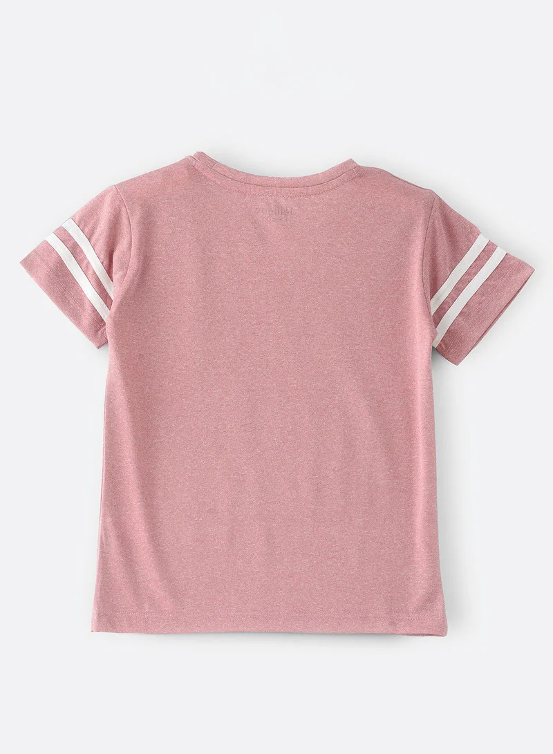 Jelliene Knit t-shirt with print at front