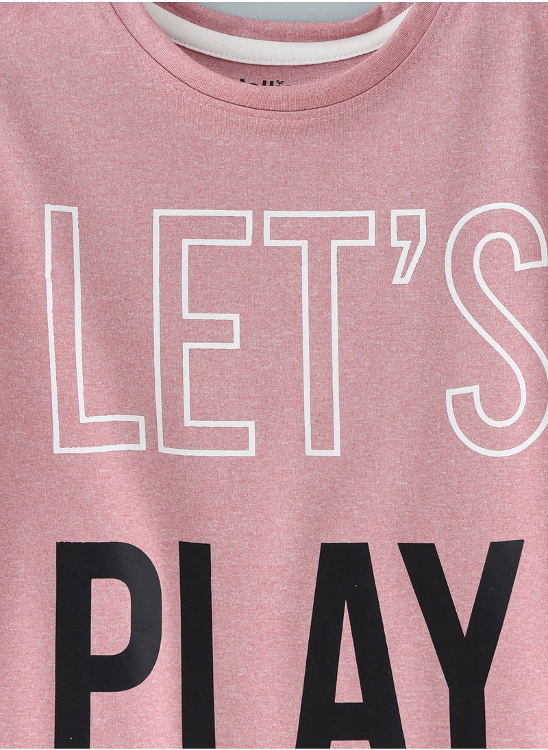 Jelliene Knit t-shirt with print at front  - Image 3