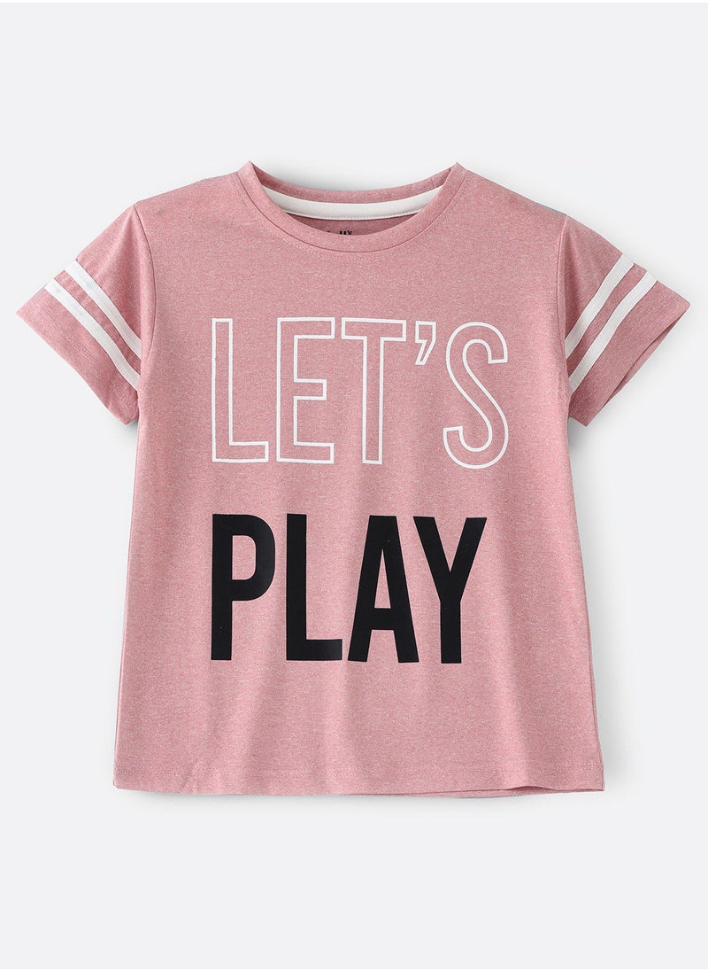 Jelliene Knit t-shirt with print at front  - Image 1