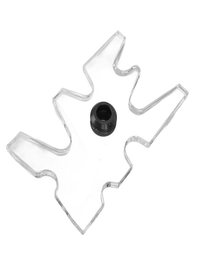 SASKATE Clear Billiard Bridge Head, Portable Moosehead Head Acrylic Bridge Head, Snooker Pool Cue Billiard Accessory - Image 4