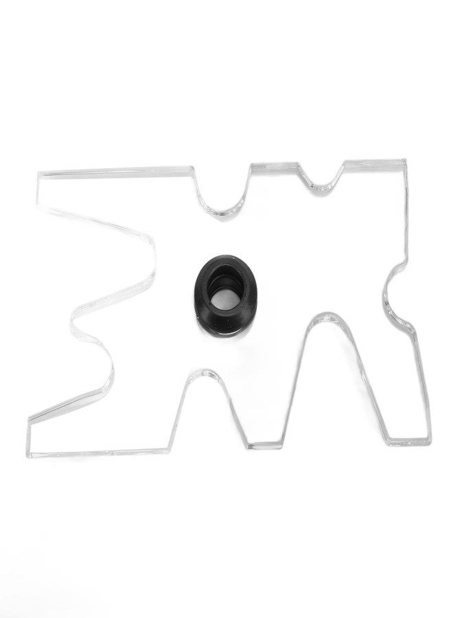 SASKATE Clear Billiard Bridge Head, Portable Moosehead Head Acrylic Bridge Head, Snooker Pool Cue Billiard Accessory - Image 5