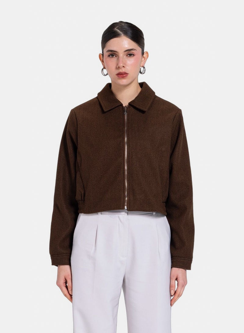 CTRL Wool Bomber Jacket - Image 1