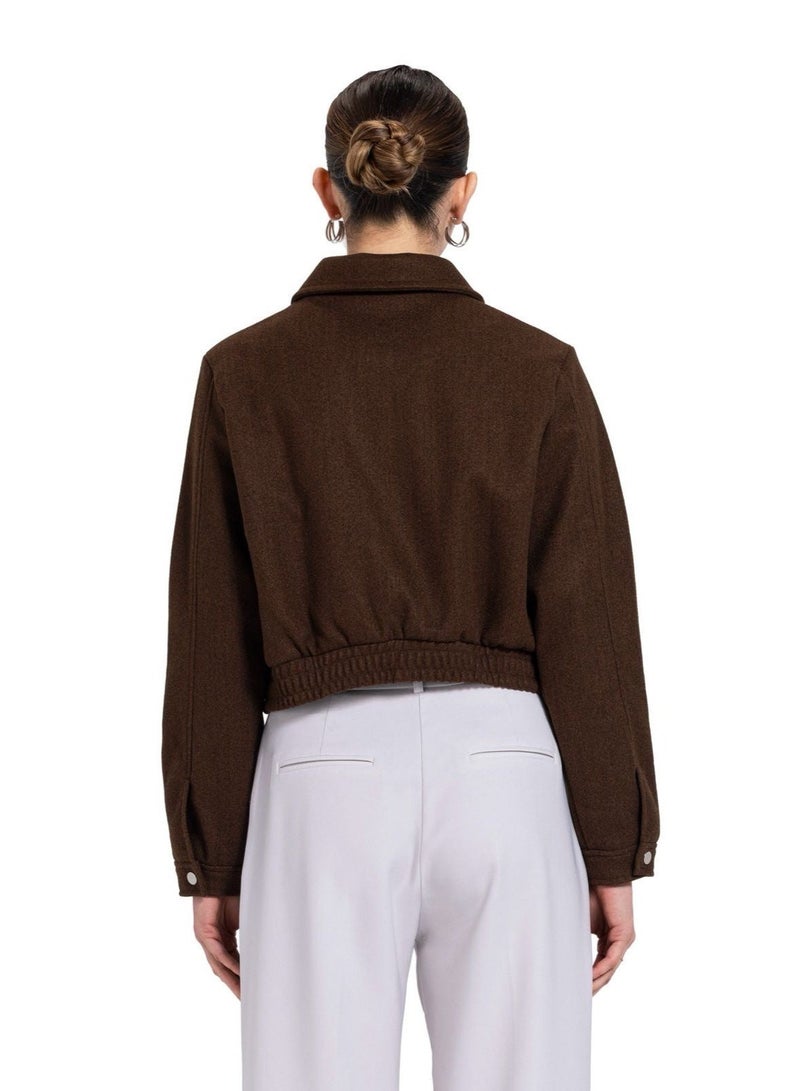 CTRL Wool Bomber Jacket - Image 2