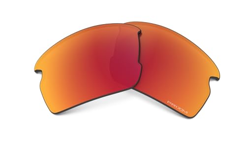 OAKLEY عدسات نظارات شمسية بديلة مستطيلة من أوكلي فلاك 2.0، بريزم روبي، 59 مم - Image 2