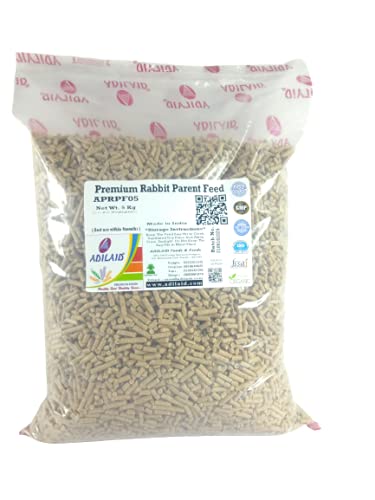 ADILAID Premium Rabbit Parent Feed (4.5 Kg), young adult, Pellet - Image 1
