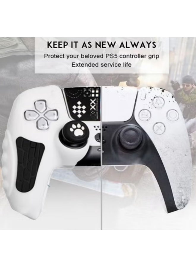 The soft shell is suitable for PS5/PS5  wireless controller , game console shell, scratch-resistant and shock-resistant protection, game accessory - Image 3