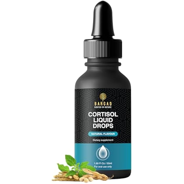 Bargad Cortisol Drops – Natural Herbal Liquid Supplement for Daily Stress Support, Mood Balance & Adrenal Health – Calming Botanical Extracts – Alcohol-Free Formula – 2 fl oz - Image 1