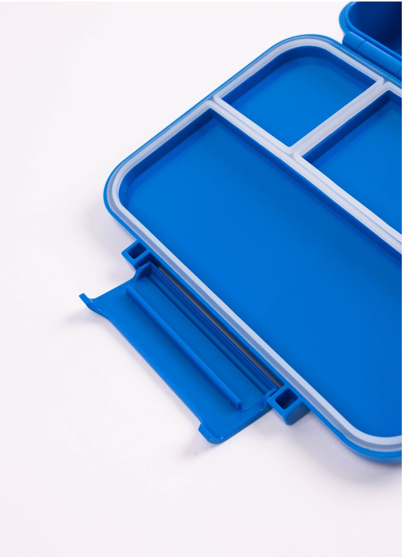 cocobee - Cocobee Tritan Bento Lunch Box, 4 Compartments- Blue - Image 1