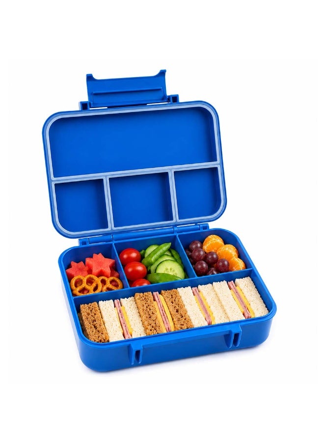 Cocobee Tritan Bento Lunch Box, 4 Compartments- Blue - Image 5