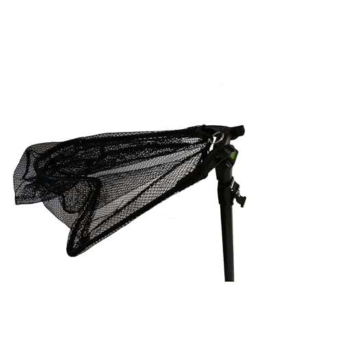 Frabill Folding Net with Telescoping Handle (18 X 16-Inch), Premium Landing Net, Black, One Size (3607) - Image 2