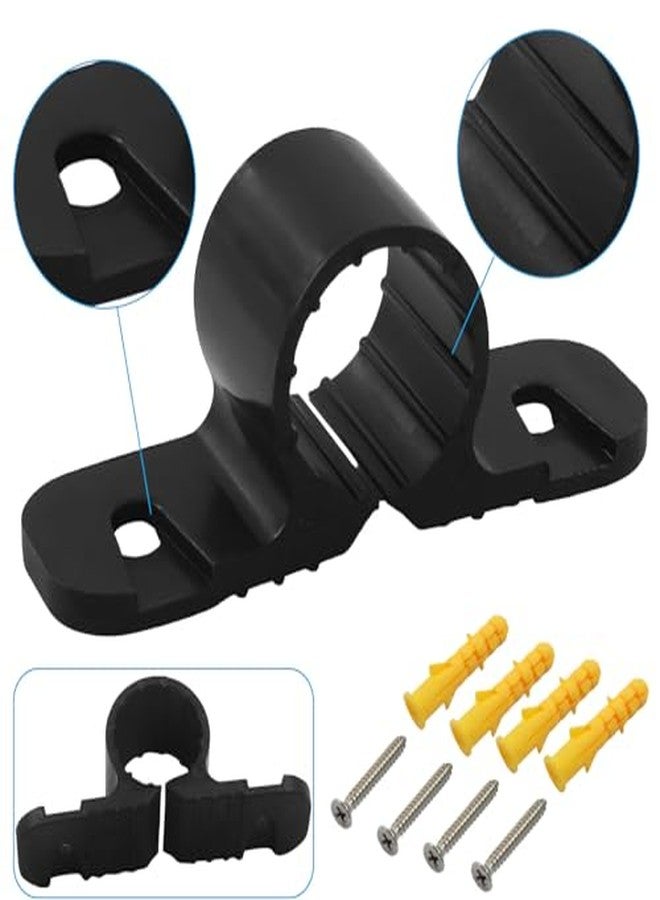 Rierdge 50 Pack 1/2 Inch Heavy Duty Pex Clamps with Screws - Plastic Pipe Supports for PEX, Copper, CPVC Tubing - Image 4
