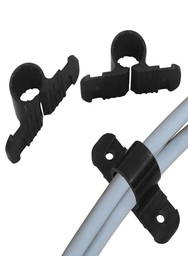 Rierdge 50 Pack 1/2 Inch Heavy Duty Pex Clamps with Screws - Plastic Pipe Supports for PEX, Copper, CPVC Tubing - Image 5