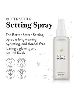 Mented Cosmetics Better Setter Setting Spray, Alcohol Free Makeup Setting Spray Finishing Spray for Makeup with Vitamin C + Coconut Water, Hydrating Facial Spray, Vegan, Cruelty Free, Fragrance Free - pzsku/Z7B90628805ADE1C84188Z/45/1741248688/105e9ecc-db69-460f-b39c-20876ed7091b