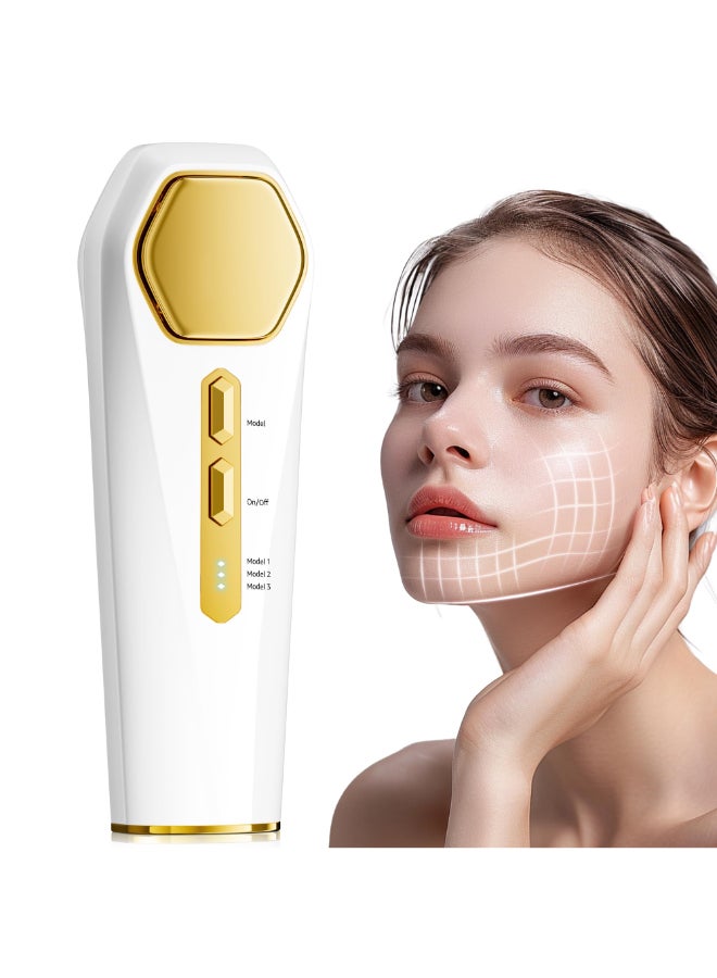 INTEO Multifunctional Facial Massager Real Glass Glow Device for Face and Neck Portable Face Massager Tool for Skin Care Pore Care Enhanced Skin Radiance Effective Against Dullness - Image 2