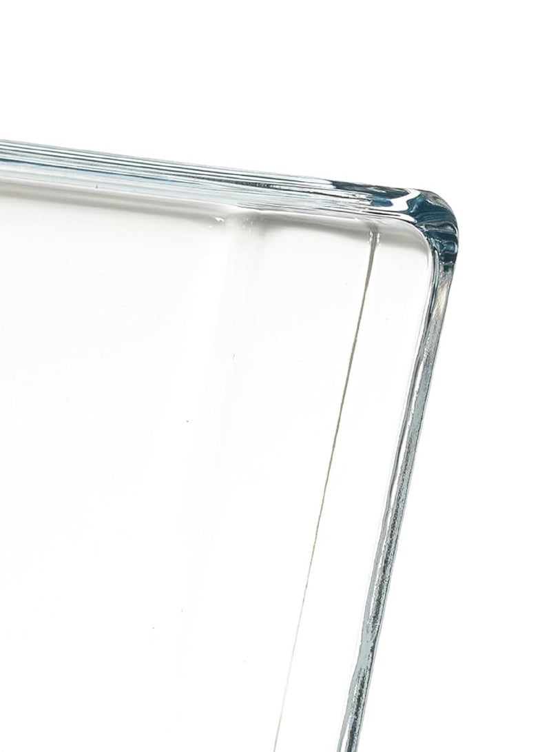 Borcam Rectangular Glass Baking Tray 2500 ml 28.7x19.7x6 cm - Image 3