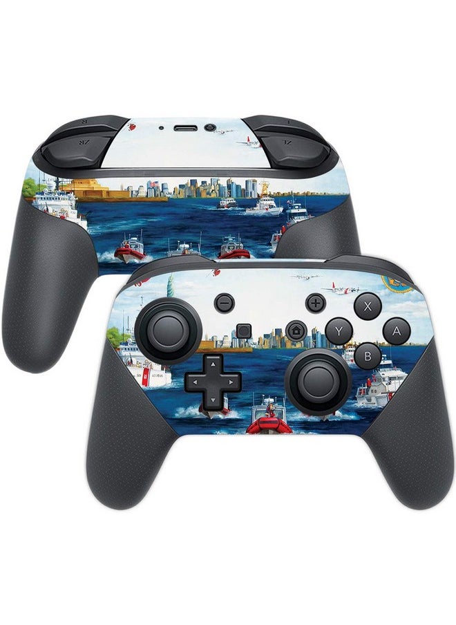 MIGHTY SKINS - Mightyskins Skin Compatible With Nintendo Switch Pro Controller Standing Watch | Protective, Durable, And Unique Vinyl Decal Wrap Cover | Easy To Apply, Remove, And Change Styles | Made In The Usa - Image 1