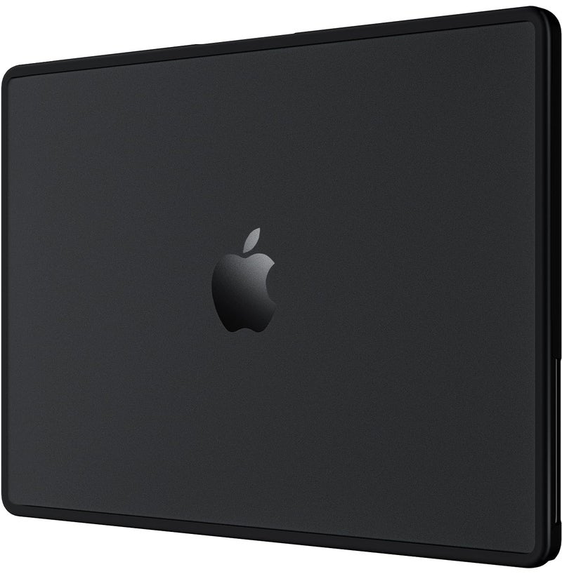 BlueSwan Anti-Cracking Hard Shell Case Compatible with MacBook Pro 16 inch M5 2026-2021 Release M4 M3 M2 M1 Pro/Max Chip, Anti-Fingerprint Soft TPU Bumper, Frosted Black - Image 1