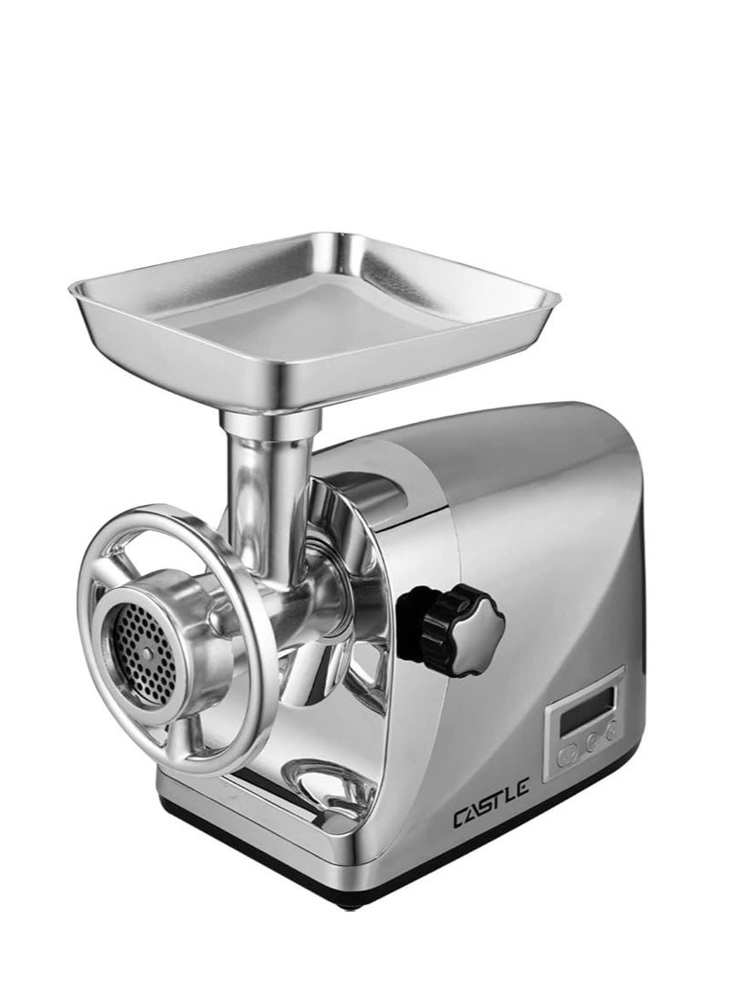 Castle Castle Meat Grinder, 3600W, Silver - MGA3600 
