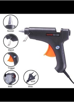 Generic Electric 100W Black Hot Melt Glue Gun Useful for Art & Crafts, School Projects etc.  - Image 5
