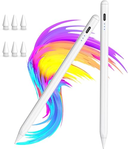 EcoPestuGo 2PackStylus Pen for Apple iPad 20182026 A16 11109876iPad Mini A17 Pro65iPad Air M4M3M2 111354iPad Pro M5M4 1312911 USBC Fast Charging PencilPixelPerfect Tilt Sensitivity - Image 1