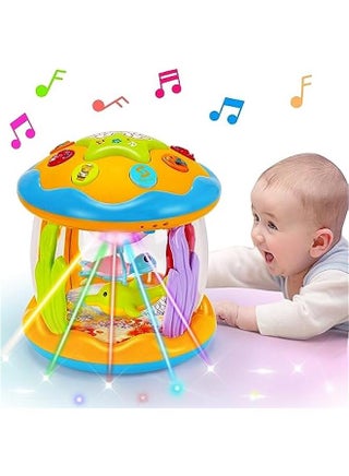 Baby Musical Toys 0-6 6-12 Months Rotating Projector Light Up Infant Tummy Time Toys 0-3-6 Months Sensory Toddler Toy Age 1-2-4 New Birthday Gifts for 1 Year Old Girl Boy Learning &Education Toy - pzsku/Z7B90B23E37CC0965C86BZ/45/_/1735881892/9c601a11-ed67-4bdb-a11f-2d0c39c9cd84