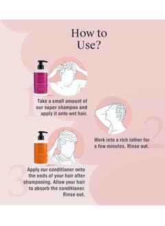 ARATA Arata Hair Fall Control Combo With Onion Oil, Argan Oil & Bhringraj || Power Of 5 In 1 Super Shampoo (300 Ml) And Conditioner || All-Natural & Cruelty-Free  - Image 4