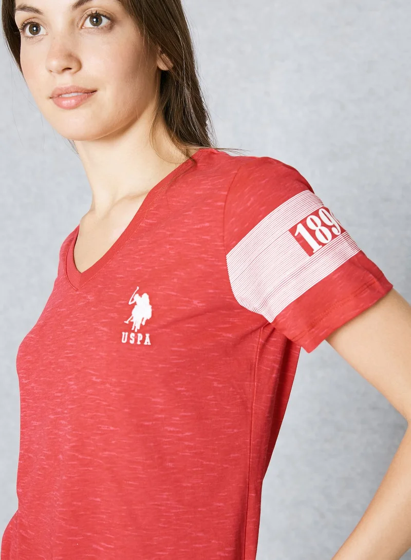 U.S. Polo Assn. Logo Pyjama Set