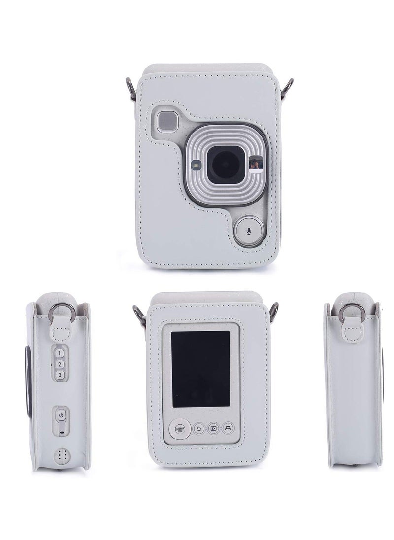 Generic Case for Instax Mini Liplay Hybrid Instant Camera and Printer, Soft Shockproof Case with Detachable/Adjustable Shoulder Strap for Fujifilm Instax Mini Liplay Hybrid Instant Camera  - Image 2