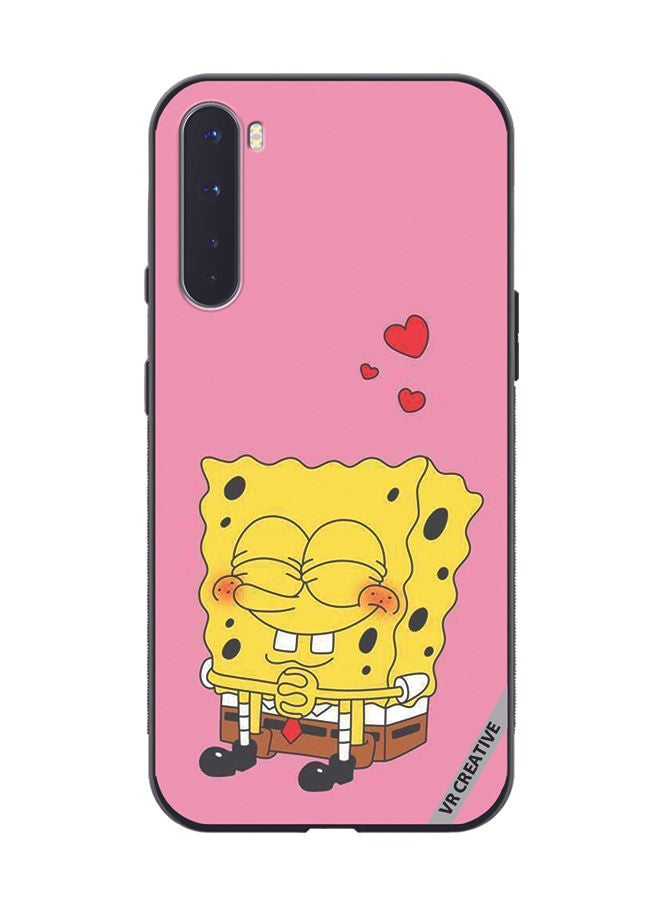 VR CREATIVE Protective Case Cover For OnePlus Nord Spongebob Design Multicolour - Image 1