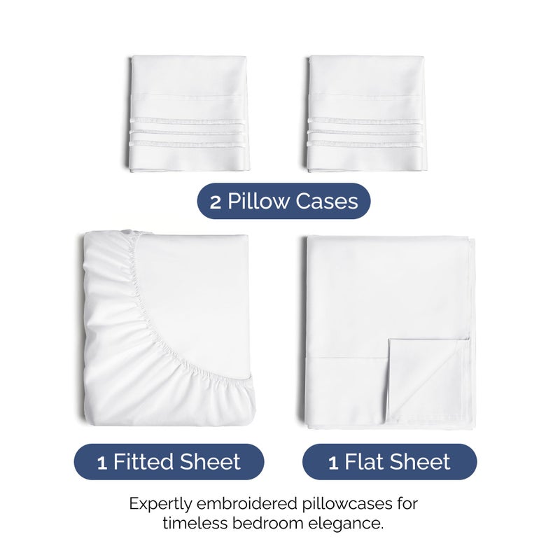 Queen Size 4 Piece Sheet Set - Extra Soft  Breathable & Cooling Sheets - Hotel Luxury Durable Bed Sheets for Women & Men - Deep Pockets  Easy-Fit & Wrinkle-Free Sheets - Taupe Oeko-Tex Bed Sheet Set