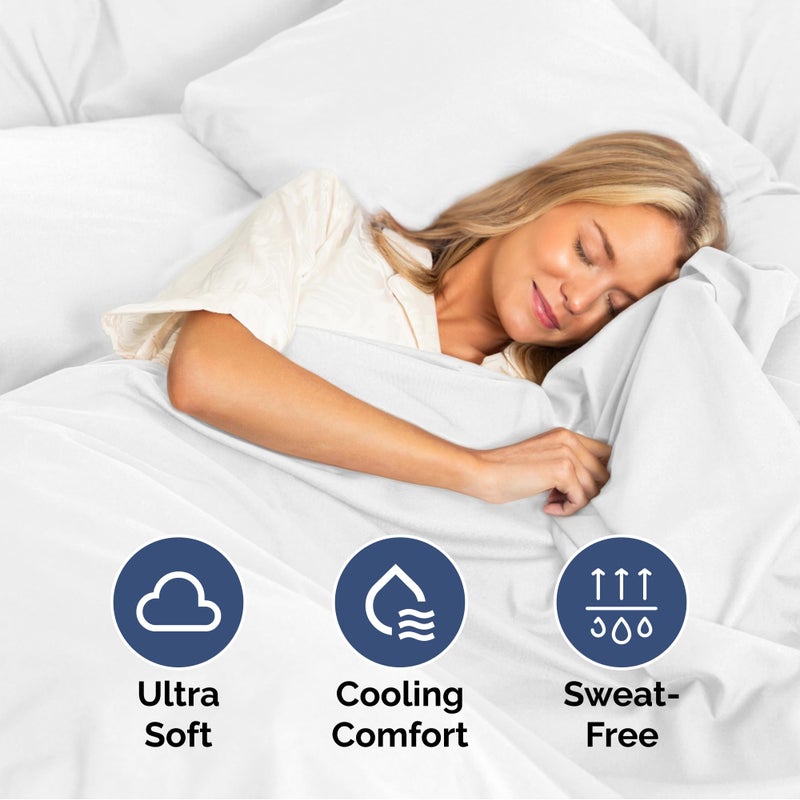 Queen Size 4 Piece Sheet Set - Extra Soft  Breathable & Cooling Sheets - Hotel Luxury Durable Bed Sheets for Women & Men - Deep Pockets  Easy-Fit & Wrinkle-Free Sheets - Taupe Oeko-Tex Bed Sheet Set