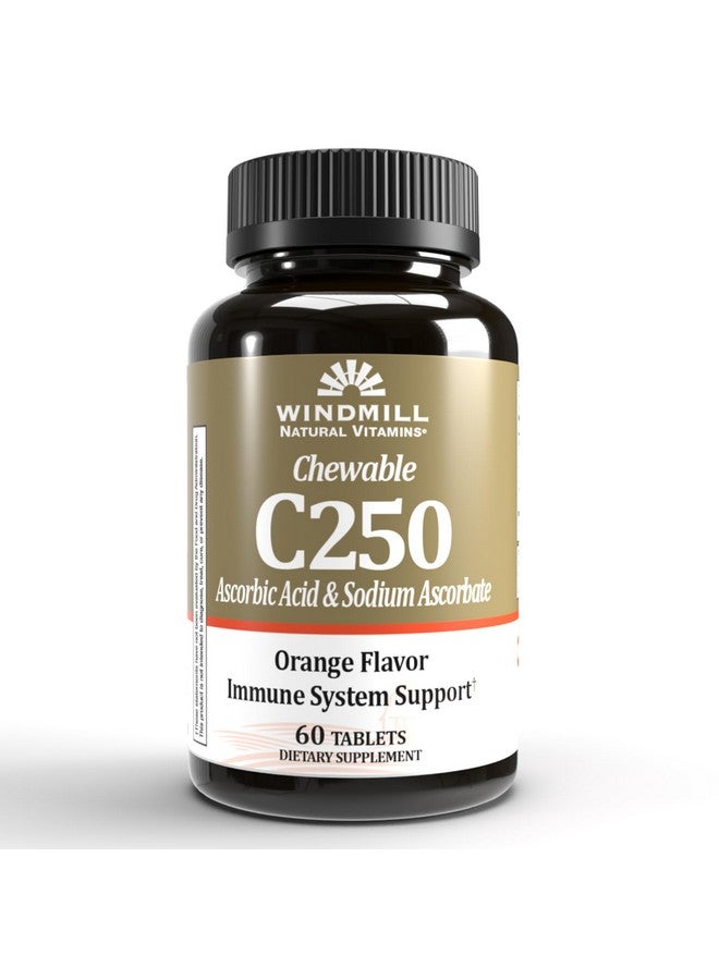 ويندميل فيتامين سي تشوتبس 250 مجم TNGR WMILL الحجم: 60 - Image 1