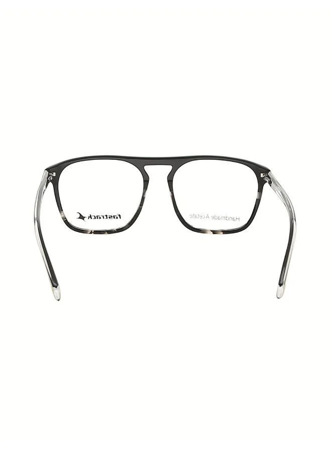 fastrack Clear And Black Navigator  Rimmed Eyeglasses