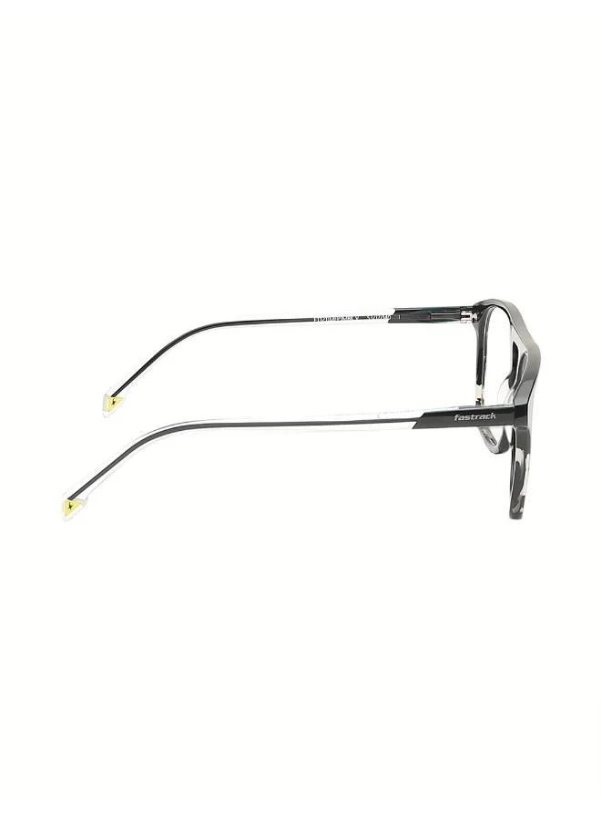 fastrack Clear And Black Navigator  Rimmed Eyeglasses