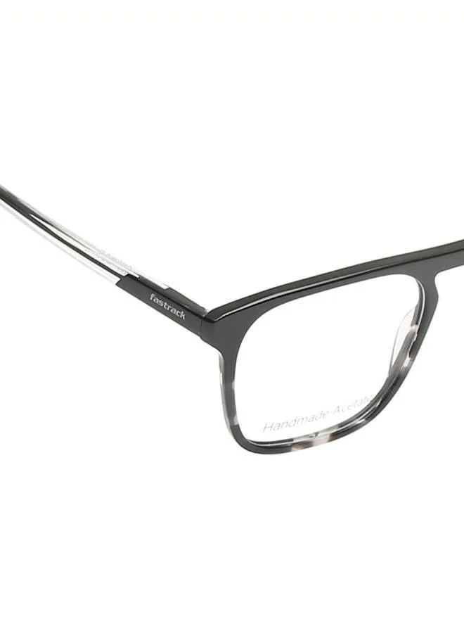fastrack Clear And Black Navigator  Rimmed Eyeglasses