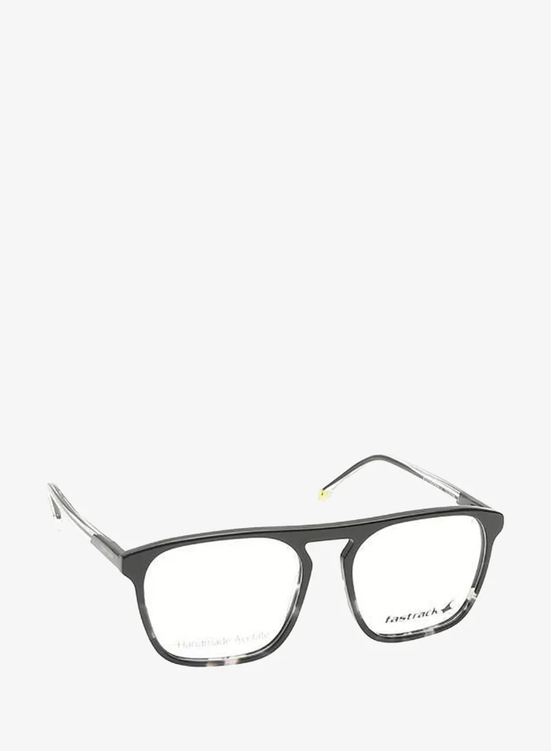 fastrack Clear And Black Navigator  Rimmed Eyeglasses