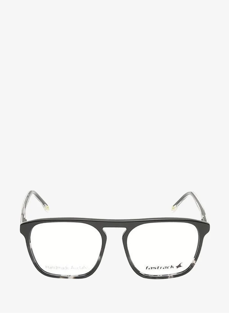 fastrack Clear And Black Navigator  Rimmed Eyeglasses