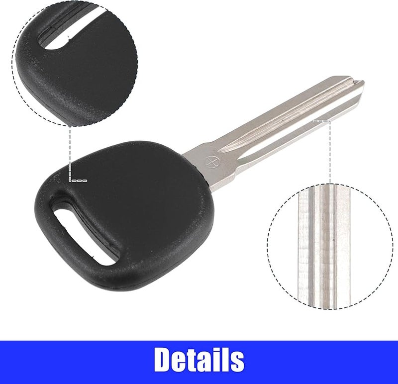 Replacement Uncut Transponder Ignition Key with 46 Chip for Chevrolet GMC Saturn Pontiac 2004 2017 - Image 3