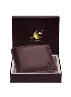 HORNBULL HORNBULL Stella Wallet for Men | Stylist Mens Wallet with RFID Blocking | Wallet Men Brown Genuine Leather | Wallets Men Leather | Gift for Men  - Image 2