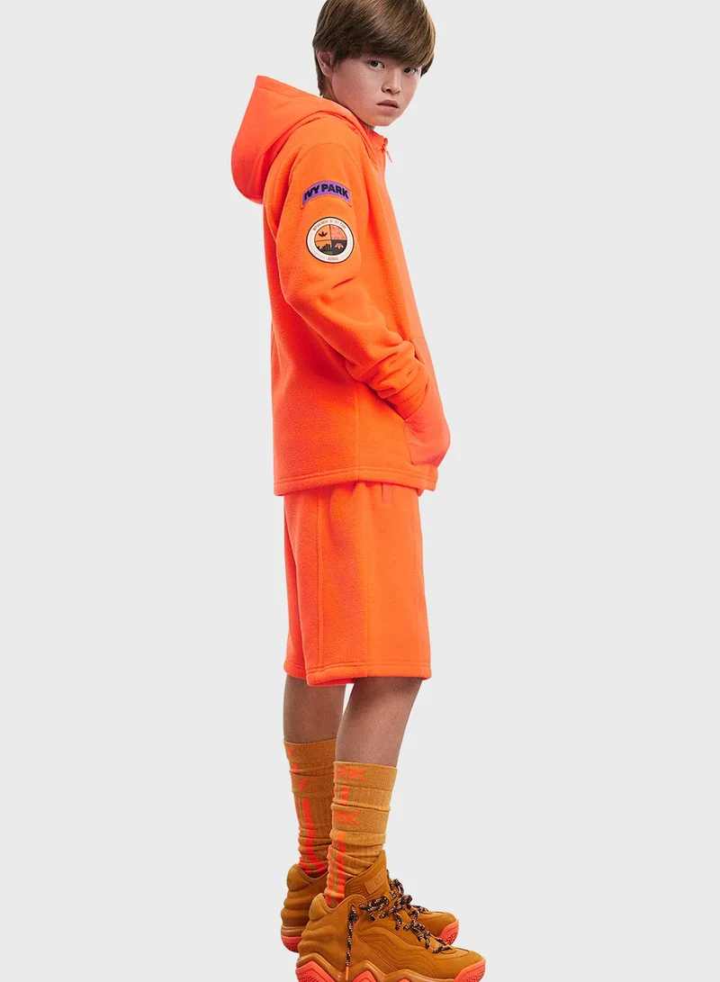 Adidas Ivy Park Kids Polar Shorts