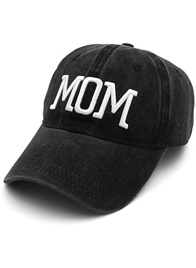 Mom and Dad Hats Fathers Day Mom Dad Gifts Hat Embroidered Adjustable Baseball Caps Gift for Couples Parents - Image 3