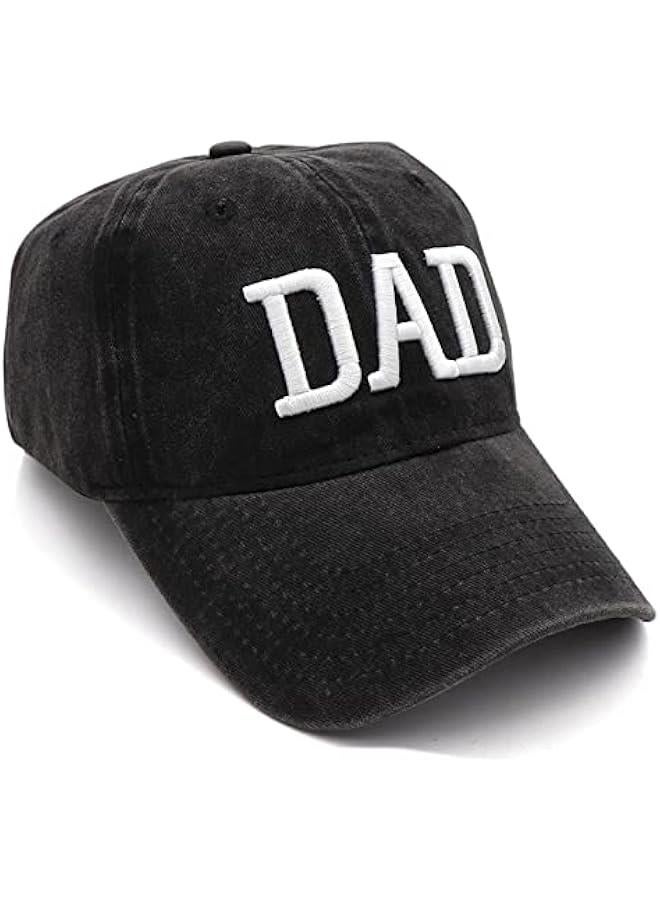 Mom and Dad Hats Fathers Day Mom Dad Gifts Hat Embroidered Adjustable Baseball Caps Gift for Couples Parents - Image 4