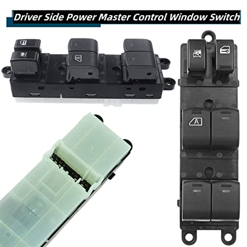 MOJTBE 25401-EA003 Front Driver Side Master Power Window Switch Compatible with 2005 2006 2007 2008 2009 2010 2011 2012 Nissan Frontier & Nissan Xterra - Image 2