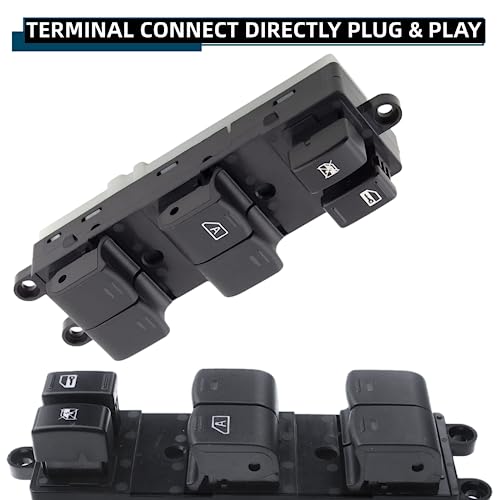 MOJTBE 25401-EA003 Front Driver Side Master Power Window Switch Compatible with 2005 2006 2007 2008 2009 2010 2011 2012 Nissan Frontier & Nissan Xterra - Image 5