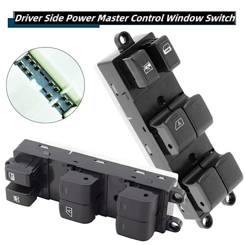 MOJTBE 25401-EA003 Front Driver Side Master Power Window Switch Compatible with 2005 2006 2007 2008 2009 2010 2011 2012 Nissan Frontier & Nissan Xterra - Image 4