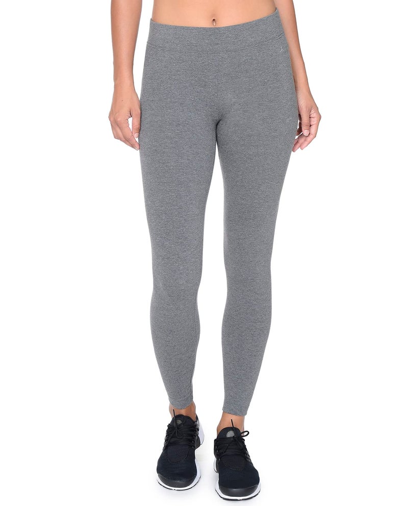 Danskin Women's Essentials Ankle Legging, Charcoal Heather, 3X - Image 5