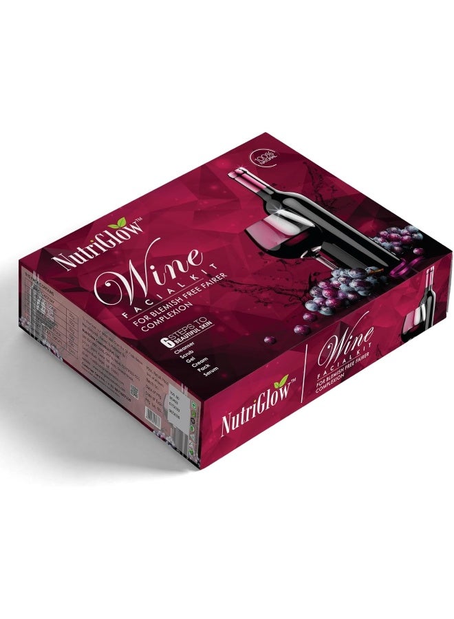 NUTRIGLOW مجموعة نوتري جلو للوجه بالنبيذ (260 جرام) - Image 2