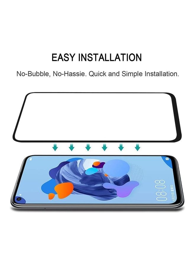 ICS Protective Glass Screen Tempered Glass For Huawei Nova 5T Clear - Image 2